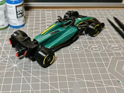 【Aston Martin】阿斯顿·马丁2024款F1赛车AMR24涂装 组装/轮胎可动 - 免费 3D 打印模型 - MakerWorld
