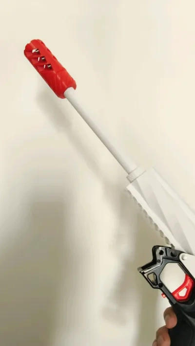 Nerf Knockout kit /拉栓蛟龙发射器 (no hardware/无五金) - 免费 3D 打印模型 - MakerWorld