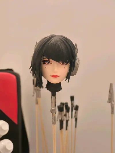 灵笼ASH模型(一体打印官方同款) 来自 温寒君 MakerWorld:免费下载 3D 模型