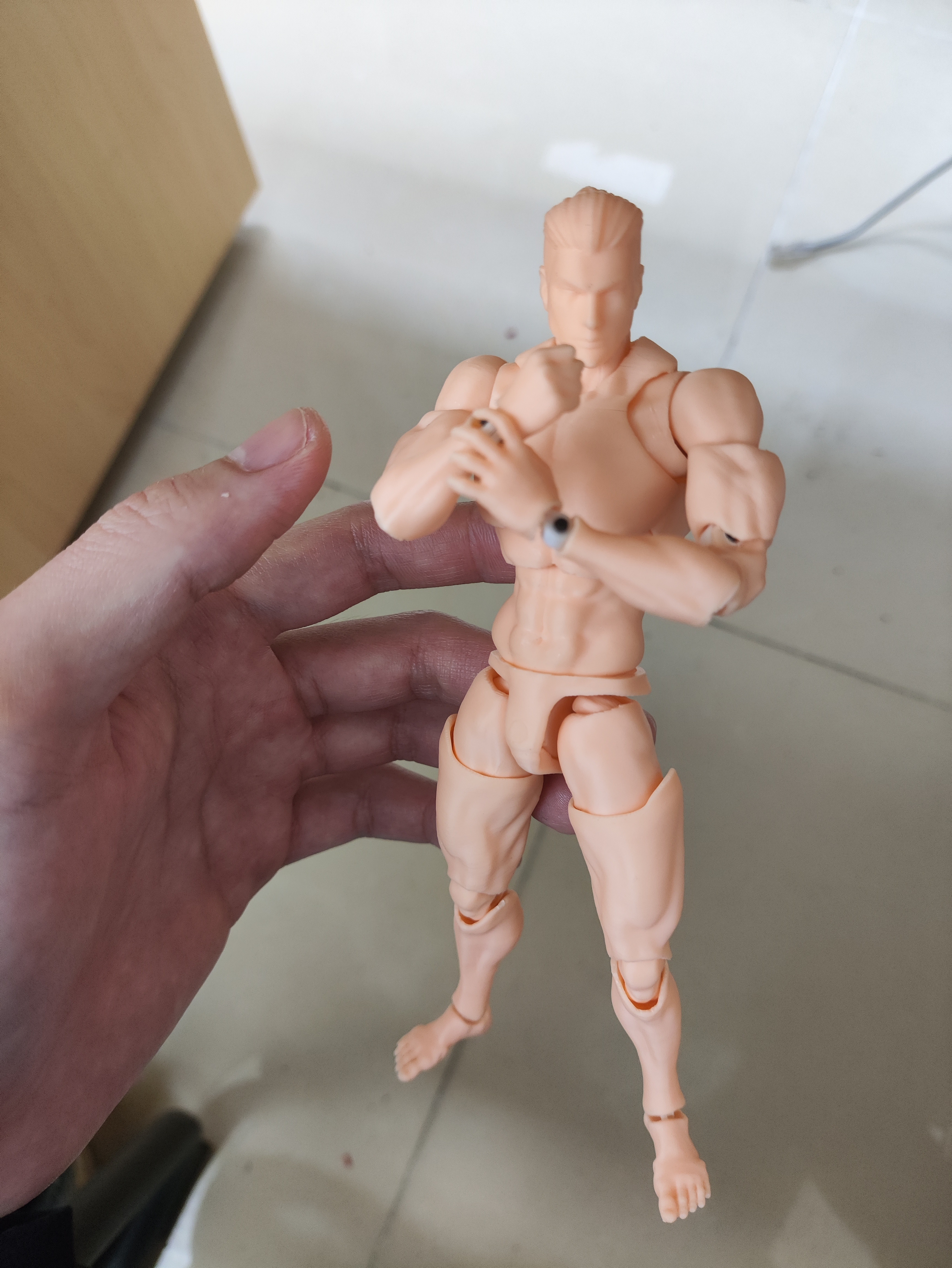 Romankey 男素体可动人偶打印来自君MakerWorld：免费下载3D 模型