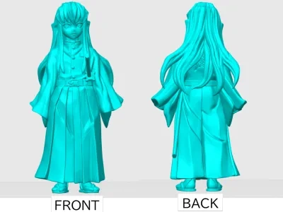 鬼灭之刃 - 时透无一郎 - 免费 3D 打印模型 - MakerWorld