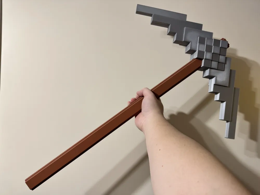 Minecraft我的世界大电影矿镐 - 免费 3D 打印模型 - MakerWorld