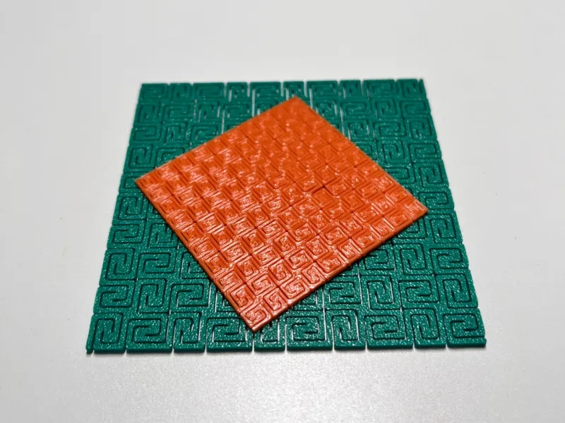 传统纹样3D打印布料