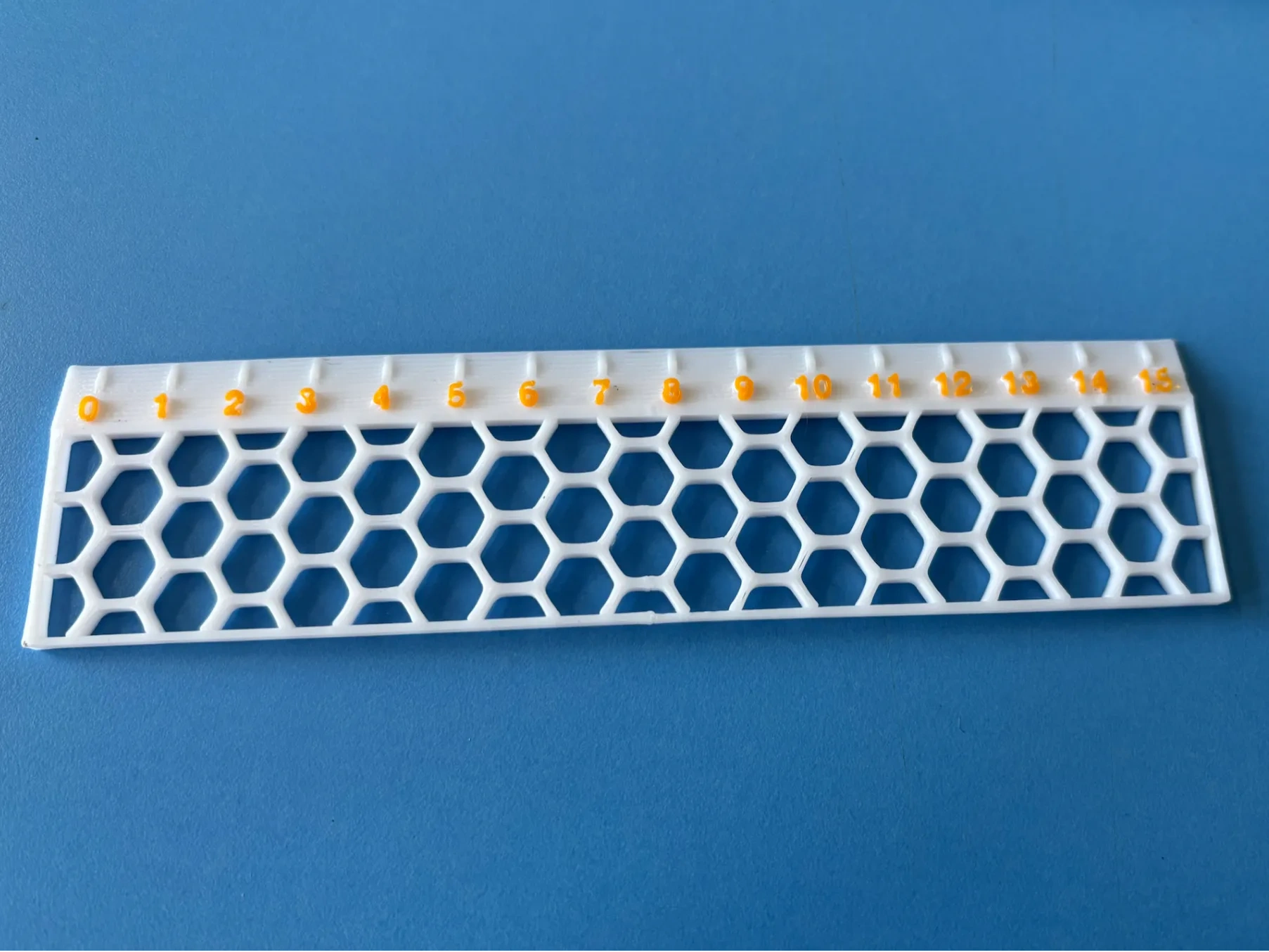 15cm Basic Honeycomb hex ruler 二次创作 - 来自 jerryw - MakerWorld