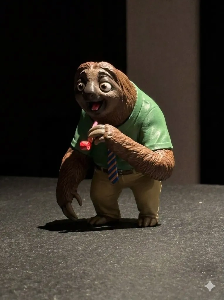 疯狂动物城 Zootopia flash--超可爱树懒 - 免费 3D 打印模型 - MakerWorld