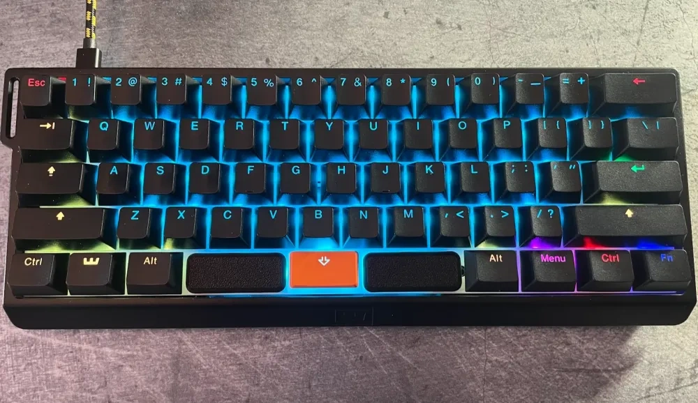 Wooting 60HE 空格键防尘罩键帽 - 免费 3D 打印模型 - MakerWorld