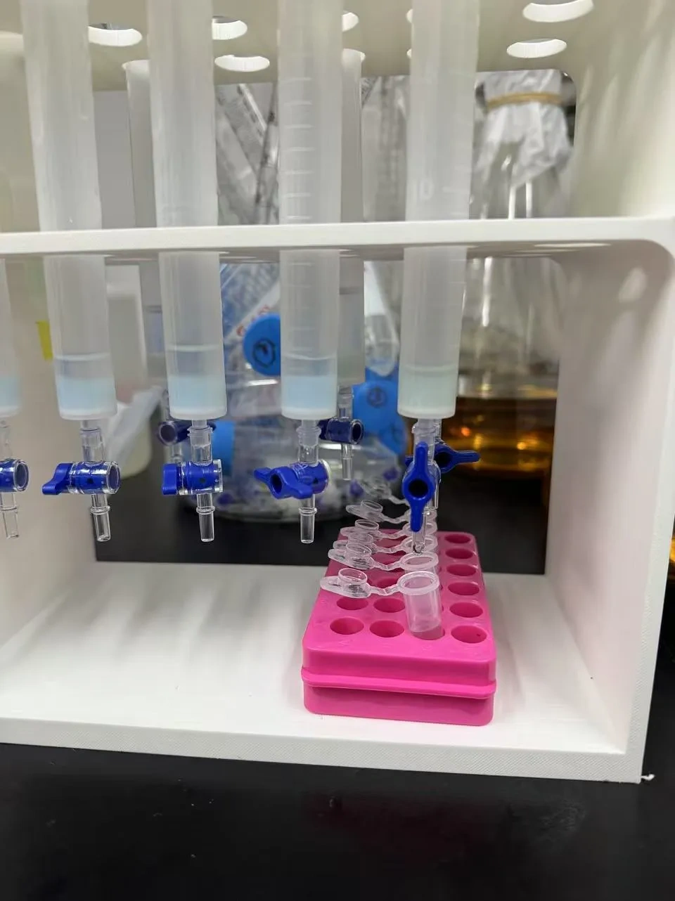 Gravity Rack One Column 重力色谱柱架子 Gravity column rack for chromatography 来自 Ning - MakerWorld