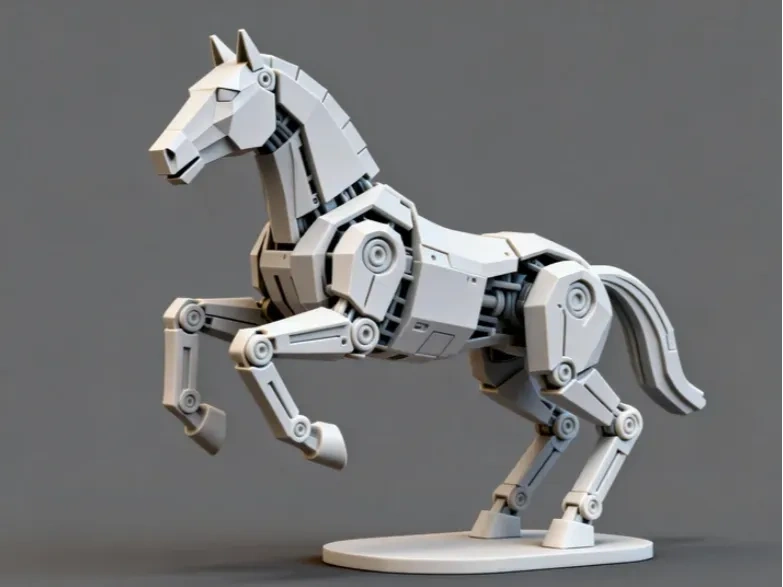 机械马 - 免费 3D 打印模型 - MakerWorld