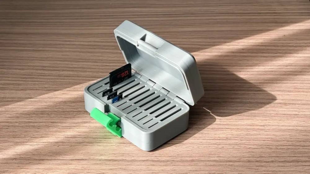 Sdc Box SD card storage box 来自 明广义 MakerWorld:免费下载 3D 模型