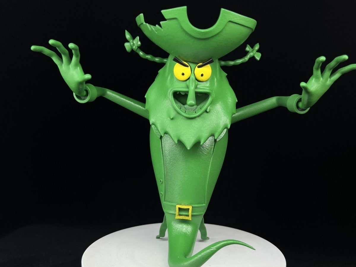 海绵宝宝 派大星 万圣节 飞天魔鬼手办 来自 扶老奶奶闯红灯 MakerWorld:免费下载 3D 模型