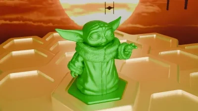 婴儿Yoda Prusa平衡游戏