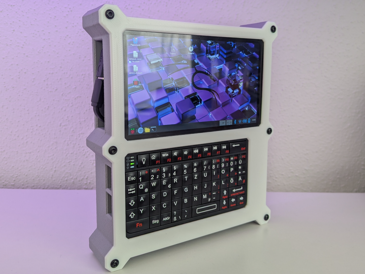 Cyberdeck Raspberry Pi5 Chasis Raspberry Pi5 Cyberdeck - 免费 3D 打印模型 - MakerWorld