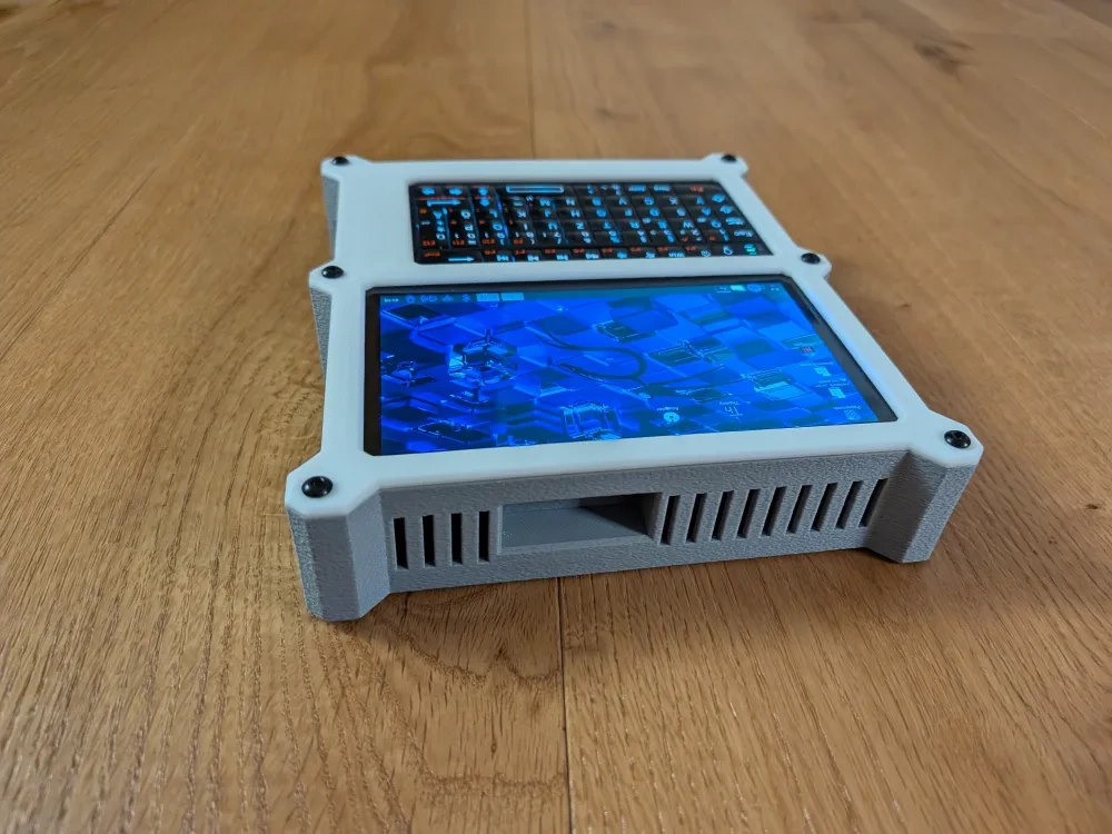Cyberdeck Raspberry Pi5 Chasis Raspberry Pi5 Cyberdeck - 免费 3D 打印模型 - MakerWorld