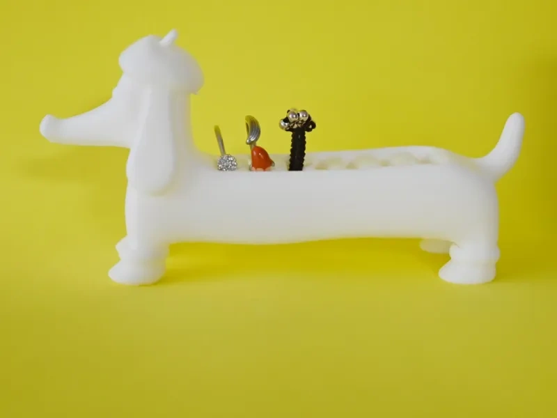 腊肠犬戒指收纳盒