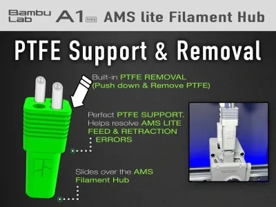 A1 / A1 Mini PTFE支撑和拆卸