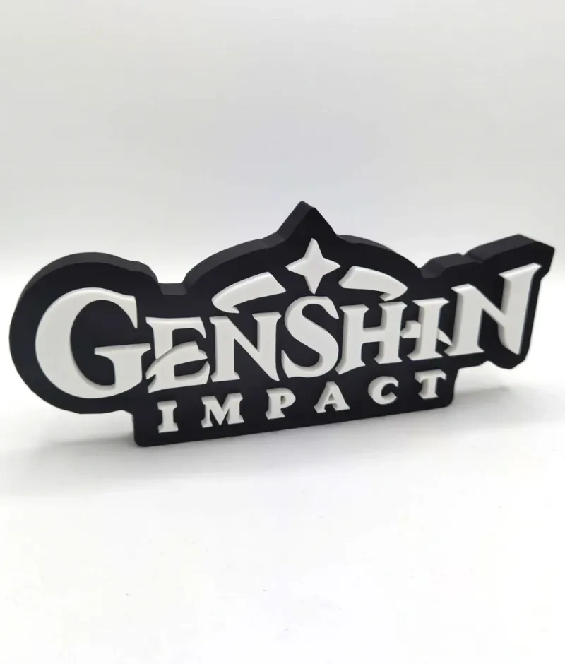 原神 标志Genshin Impact Logo 来自 动力地鼠推进中 - MakerWorld