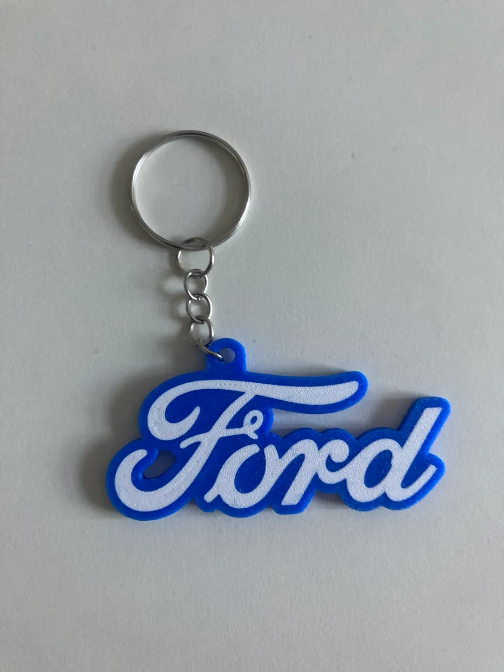 Ford Keychain Script Keychain Ford - 免费 3D 打印模型 - MakerWorld