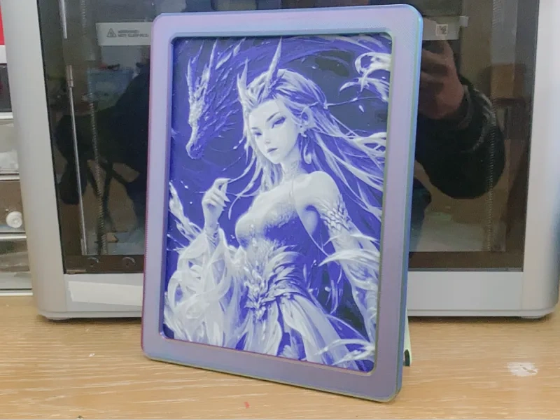 敖闰 3D彩色浮雕 哪吒2