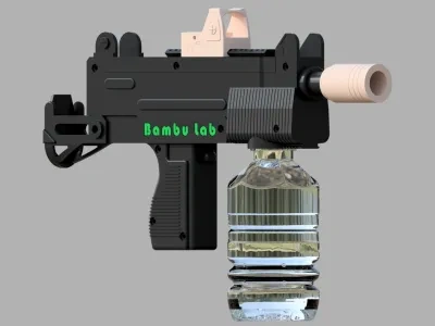 Electric Water Gun Toy - UZI（3.7V）