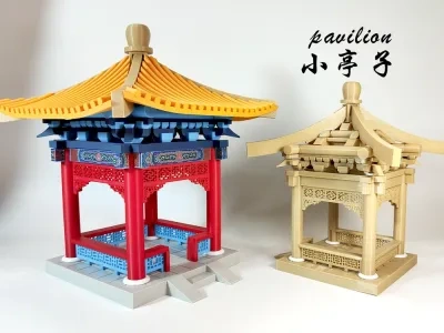 Ancient pavilions 小亭子