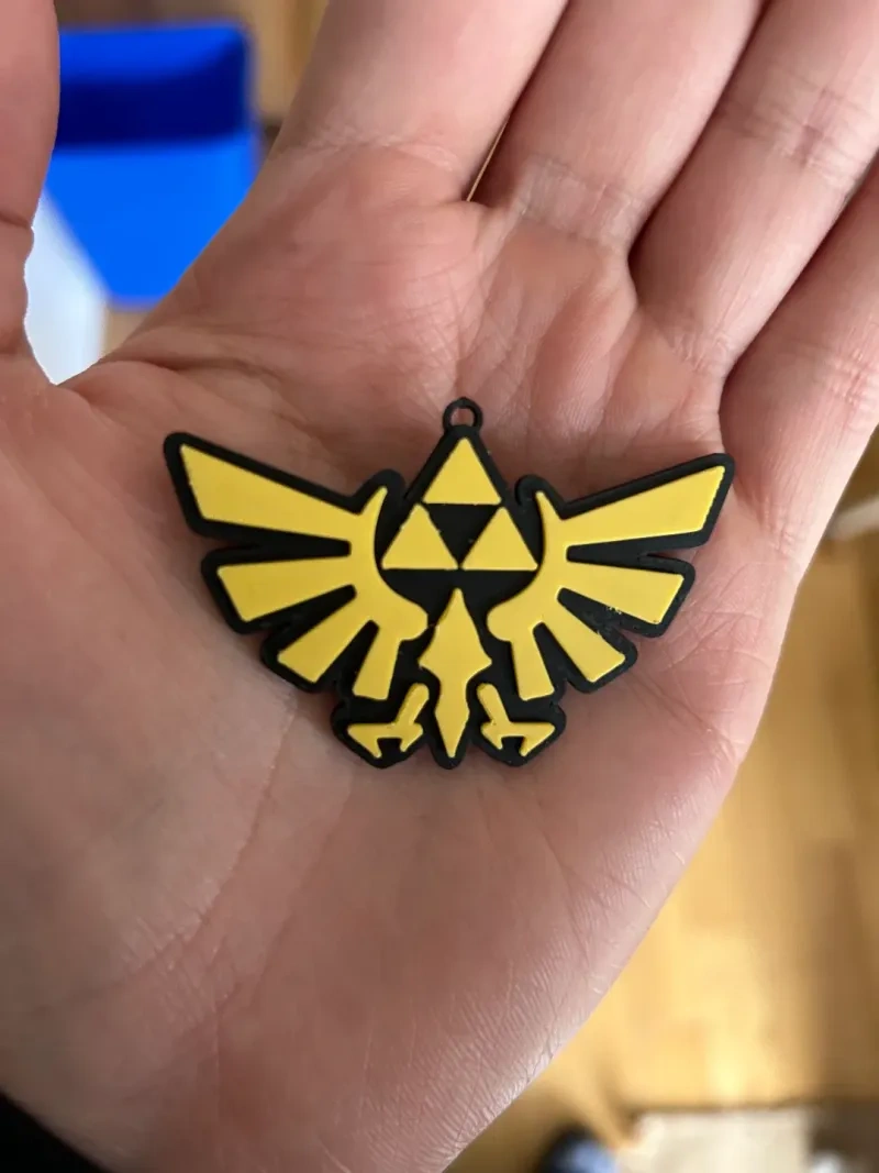 Zelda Royal Hyrule Crest Keychain