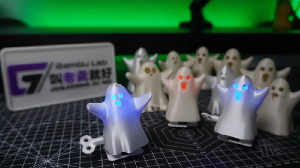 Walking Ghost - 免费 3D 打印模型 - MakerWorld