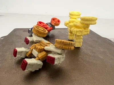 山海经机甲系列三十四——“獙獙”型四联炮翼装无人机 - 免费 3D 打印模型 - MakerWorld