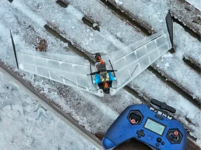 FPV-Wing-Racer （rev.2） - 免费 3D 打印模型 - MakerWorld