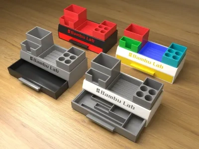 3D打印工具收纳盒