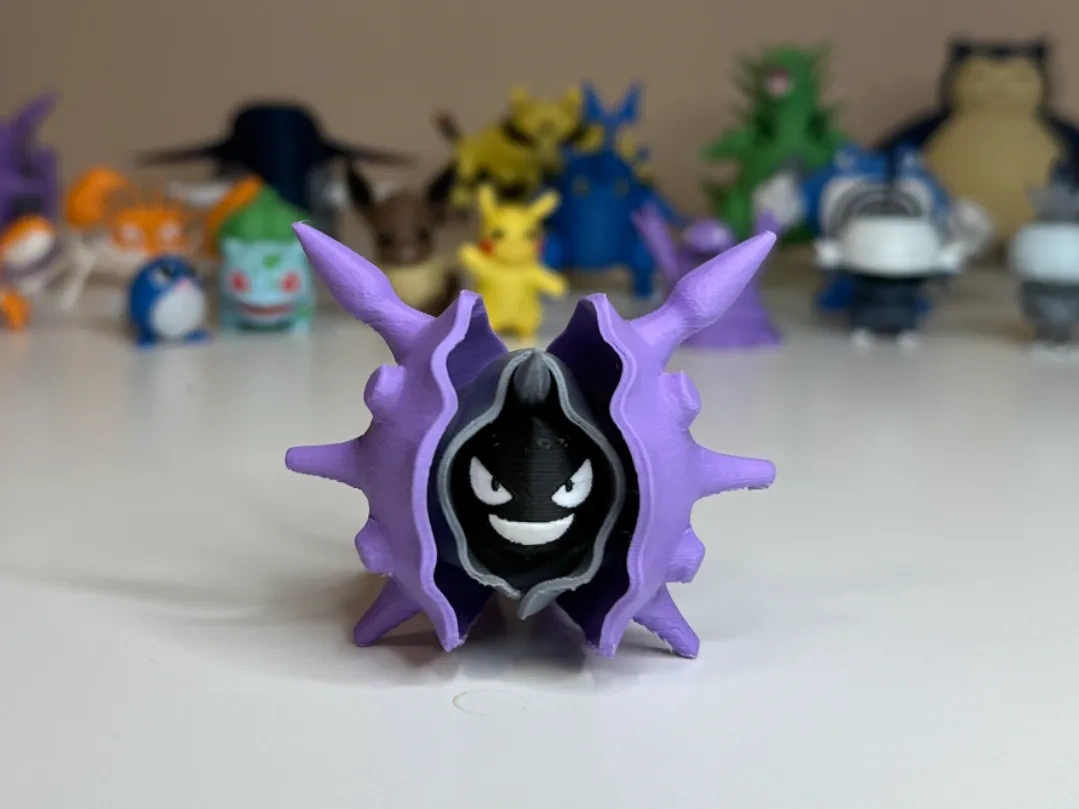 Cloyster Pokemon 4 color 47mm tall 来自 LCFigure - MakerWorld