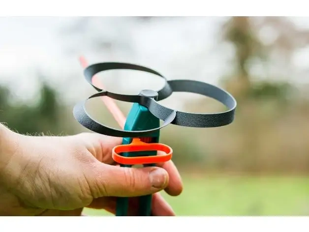 Toroidal Rotor 4 Strong Flying Propeller - 免费 3D 打印模型 - MakerWorld