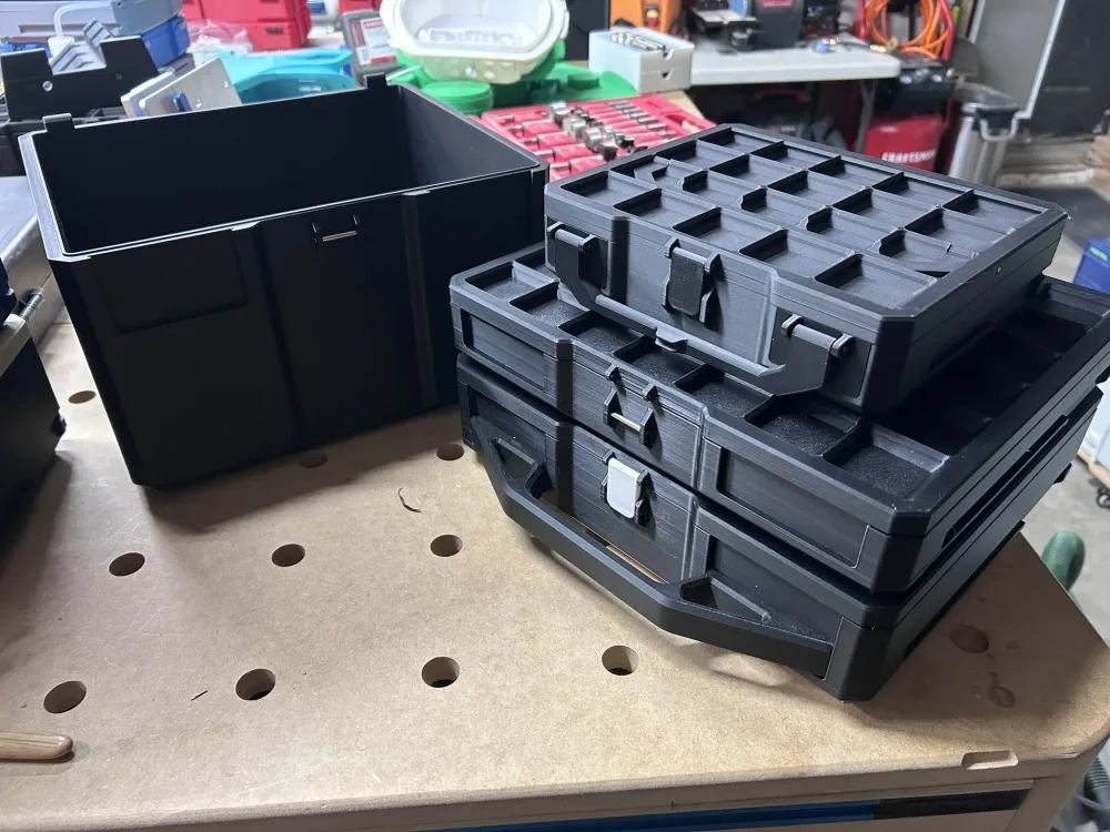大型 Gridfinity 收纳盒 V1 By Schuylab - 免费 3D 打印模型 - MakerWorld