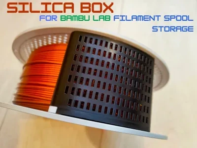 Bambu Lab料卷存储用的硅胶盒