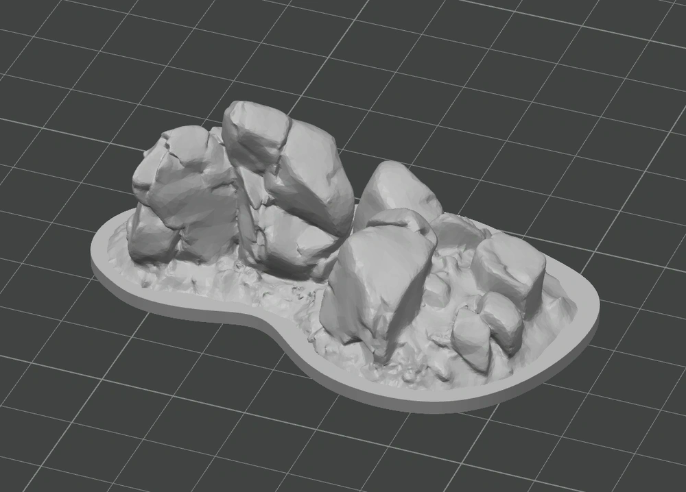 Making Rocks For Miniatures Miniature Rock Formations (Collection) 来自 Pulsar Designs - MakerWorld