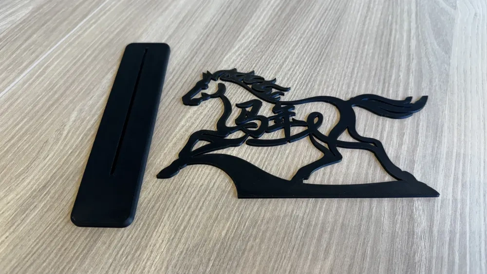 Year of the Horse Calligraphy Sculptures | 马年书法雕塑 - 免费 3D 打印模型 - MakerWorld
