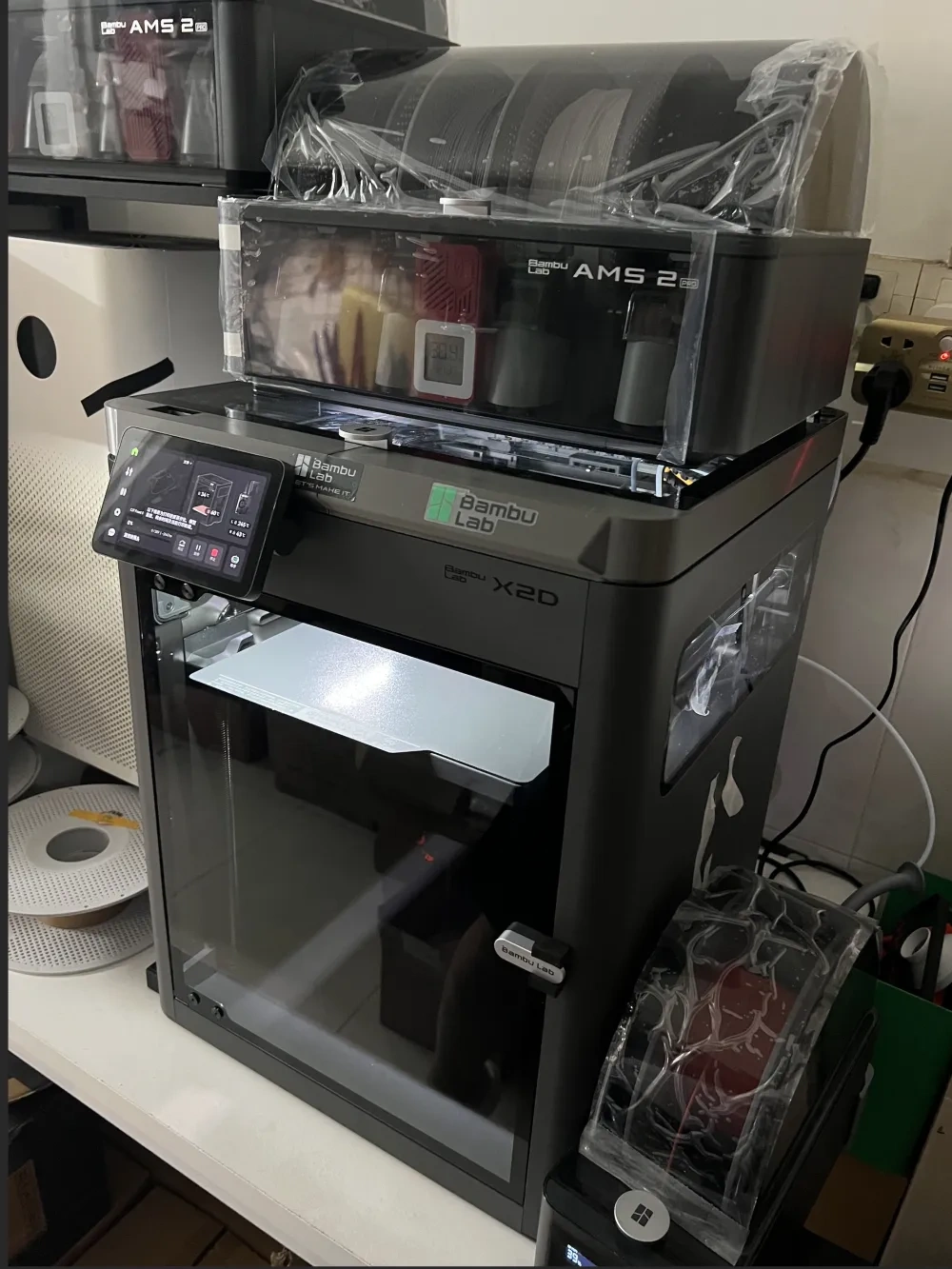X2D/P2s top heightened frame, providing step files - 免费 3D 打印模型 ...