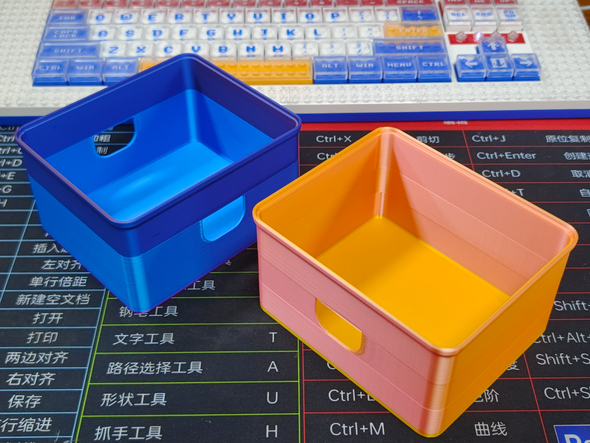 可堆叠易拿取收纳盒 来自 平台不平料子不行 - MakerWorld