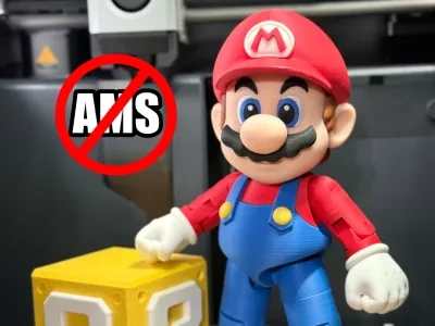 Super Mario - 可动人偶 - 免费 3D 打印模型 - MakerWorld