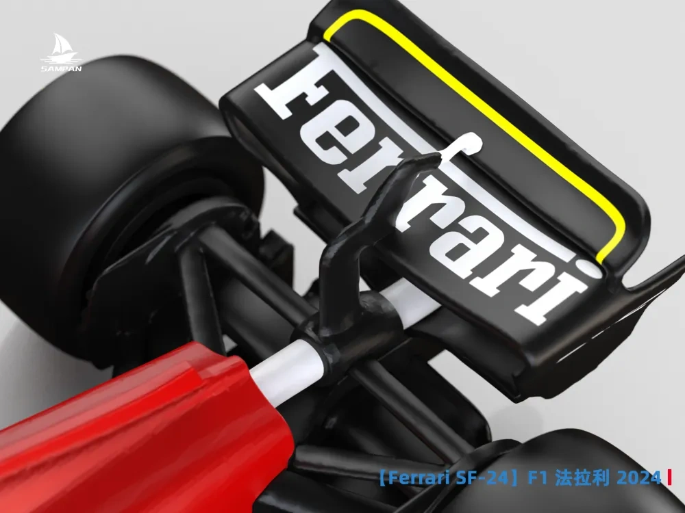 【Ferrari】法拉利2024款F1赛车 SF-24涂装 亚军赛车 组装/轮胎可动 - 免费 3D 打印模型 - MakerWorld