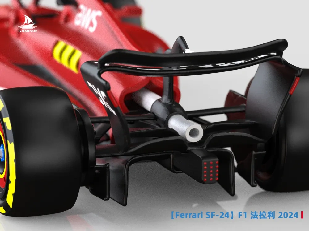 【Ferrari】法拉利2024款F1赛车 SF-24涂装 亚军赛车 组装/轮胎可动 - 免费 3D 打印模型 - MakerWorld