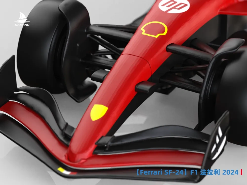 【Ferrari】法拉利2024款F1赛车 SF-24涂装 亚军赛车 组装/轮胎可动 - 免费 3D 打印模型 - MakerWorld