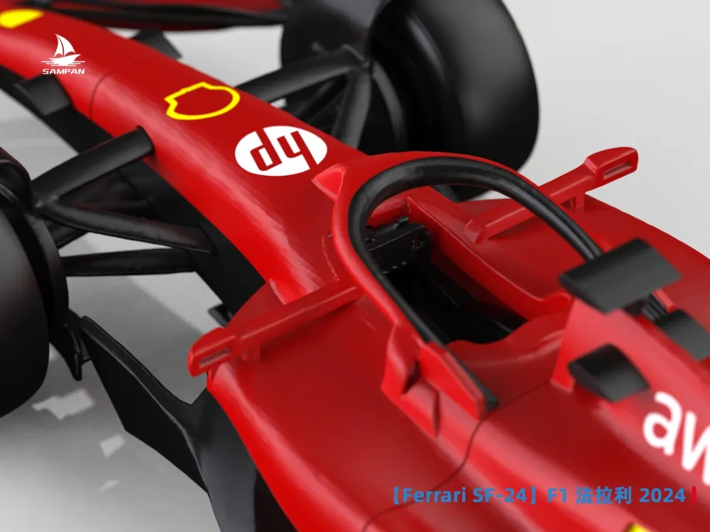 【Ferrari】法拉利2024款F1赛车 SF-24涂装 亚军赛车 组装/轮胎可动 - 免费 3D 打印模型 - MakerWorld