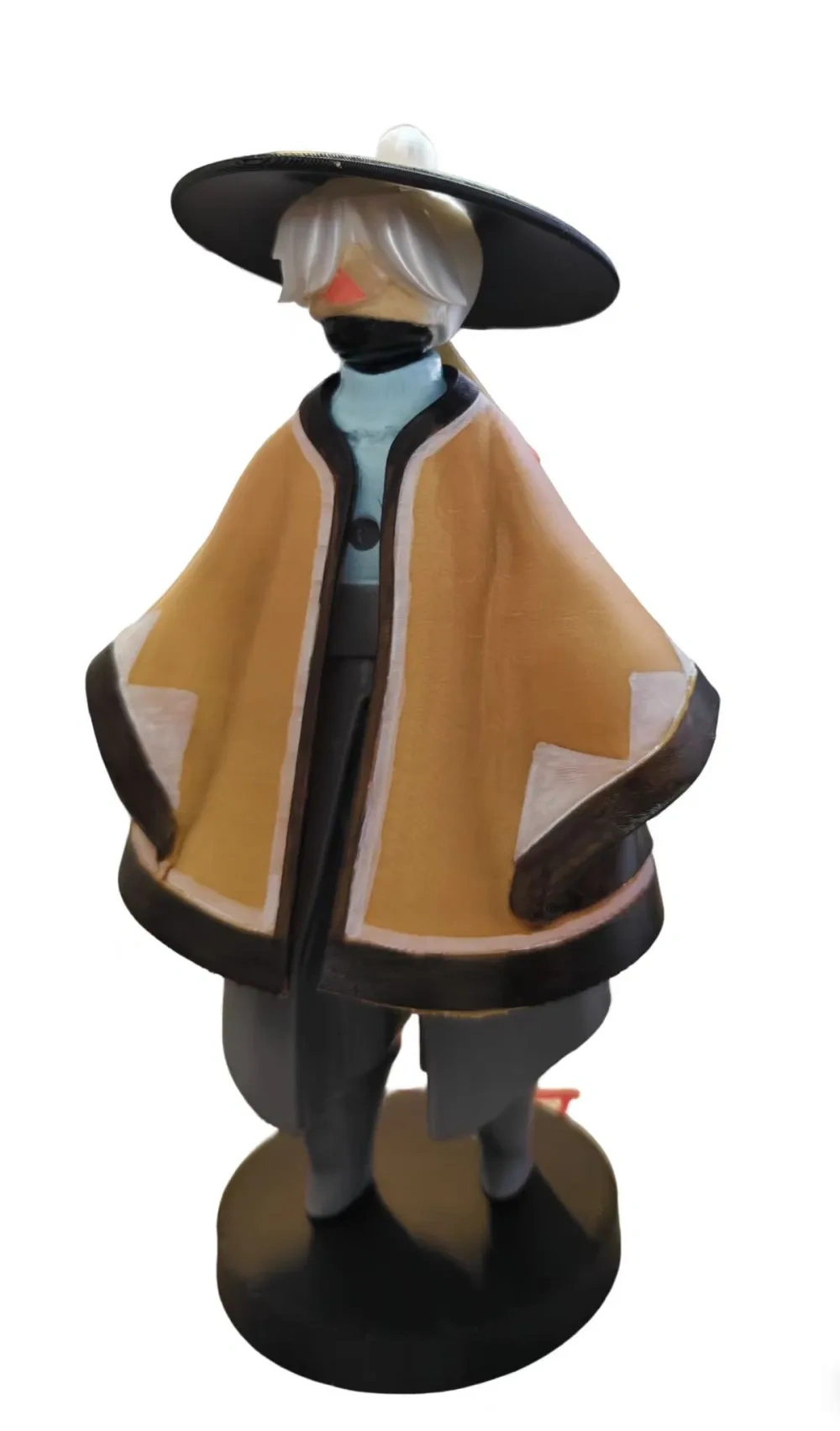 光遇道袍箬笠,雨伞,武士裤,面罩 - 免费 3D 打印模型 - MakerWorld