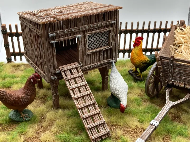 鸡舍，鸡窝