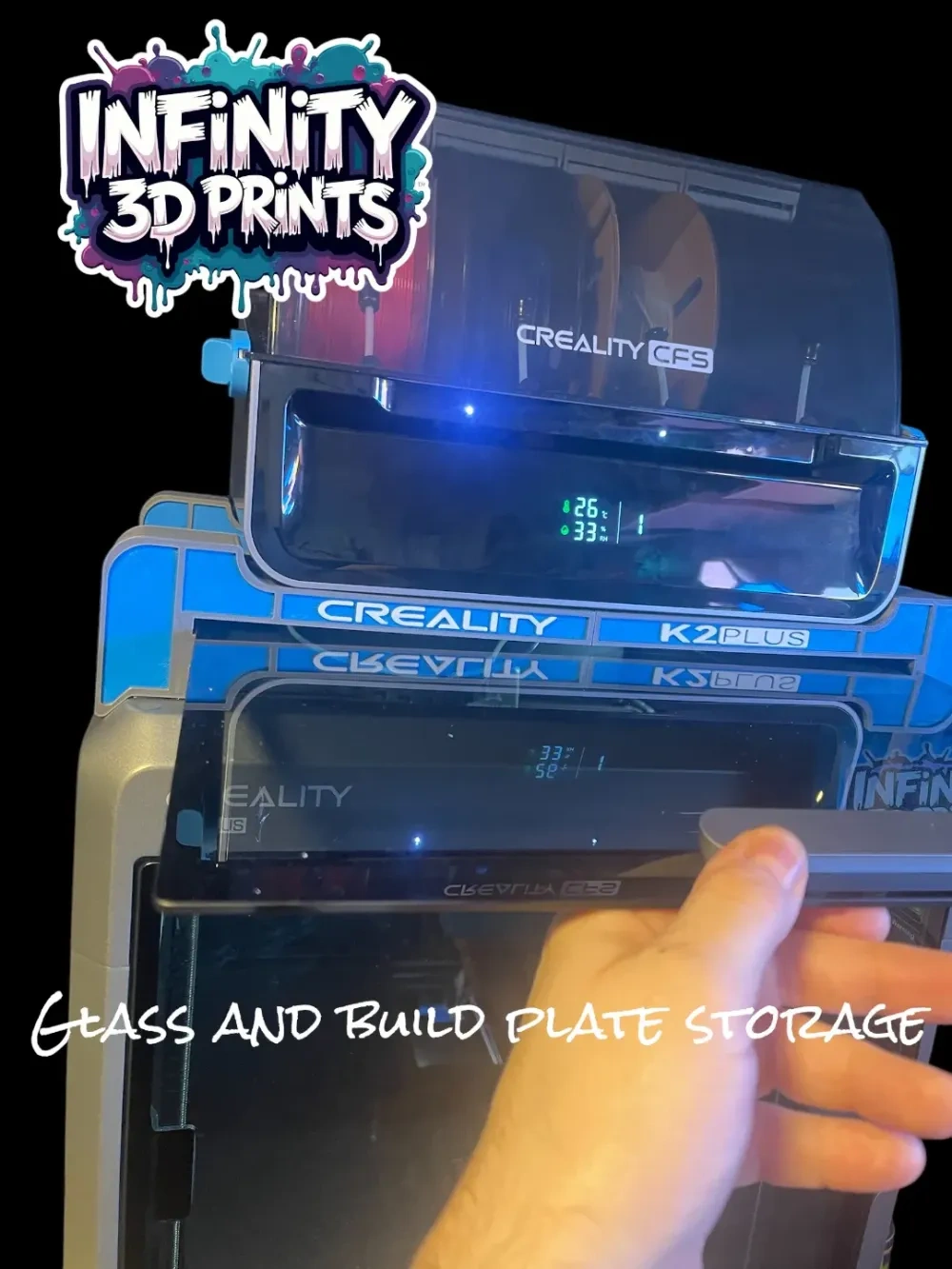 CREALITY K2 Plus CFS 增高架 来自 INFINITY 3D PRINTS - MakerWorld