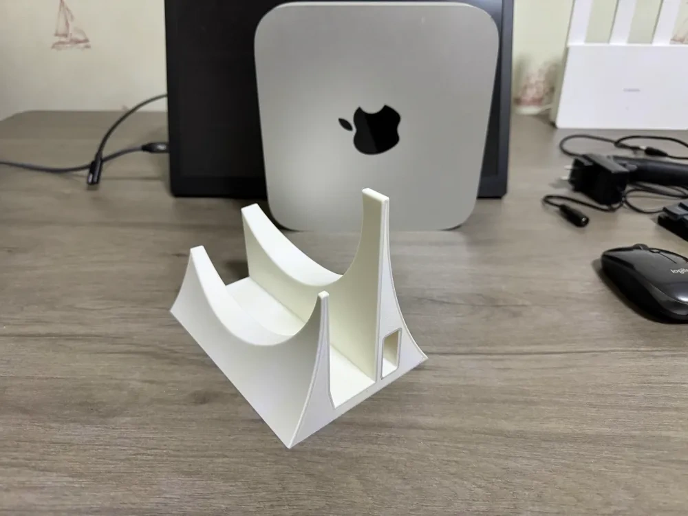 Mac mini 2023（M1/M2/M1 pro/M2 pro）主机支架 - 免费 3D 打印模型 - MakerWorld