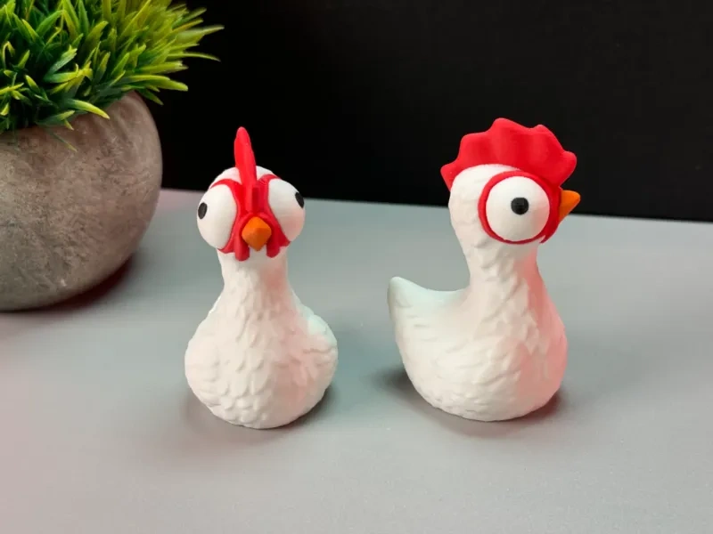 可爱的小鸡