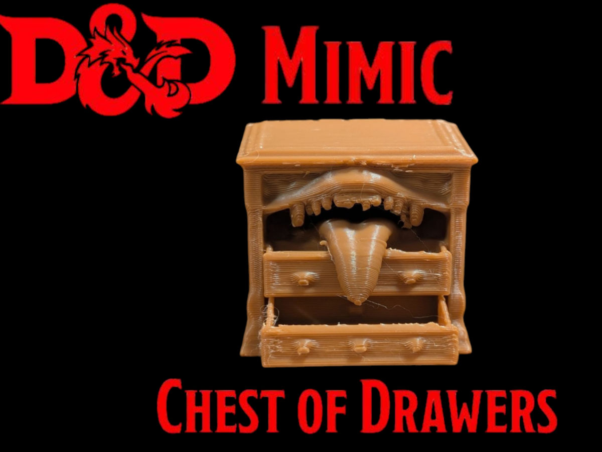 DnD 模仿宝箱抽屉微缩模型 - 免费 3D 打印模型 - MakerWorld