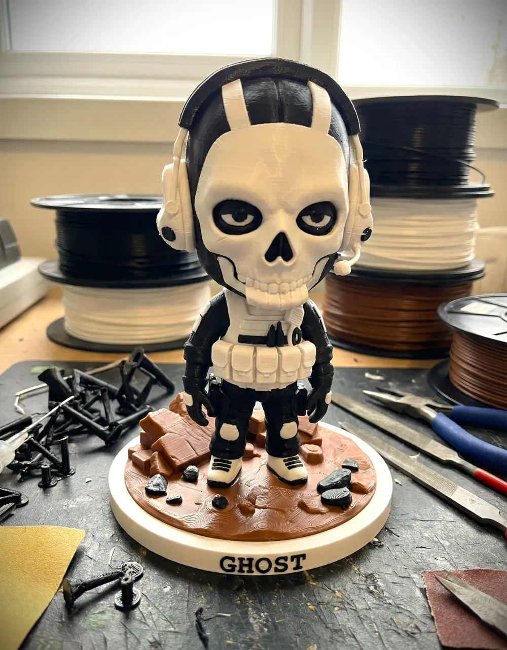 Call of Duty: Ghost / Q版 - 免费 3D 打印模型 - MakerWorld