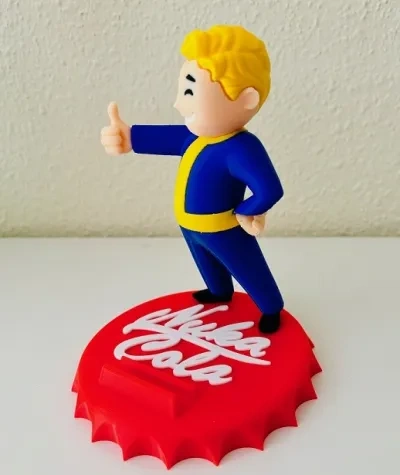 辐射秀展示用的Vault Boy手机支架